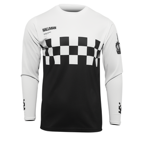 Thor Hallman Differ Cheq Jersey - Black/White